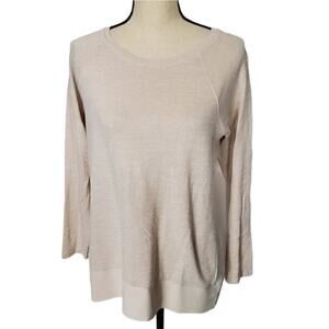 J.Crew Mixed Media Long Sleeve Shirt